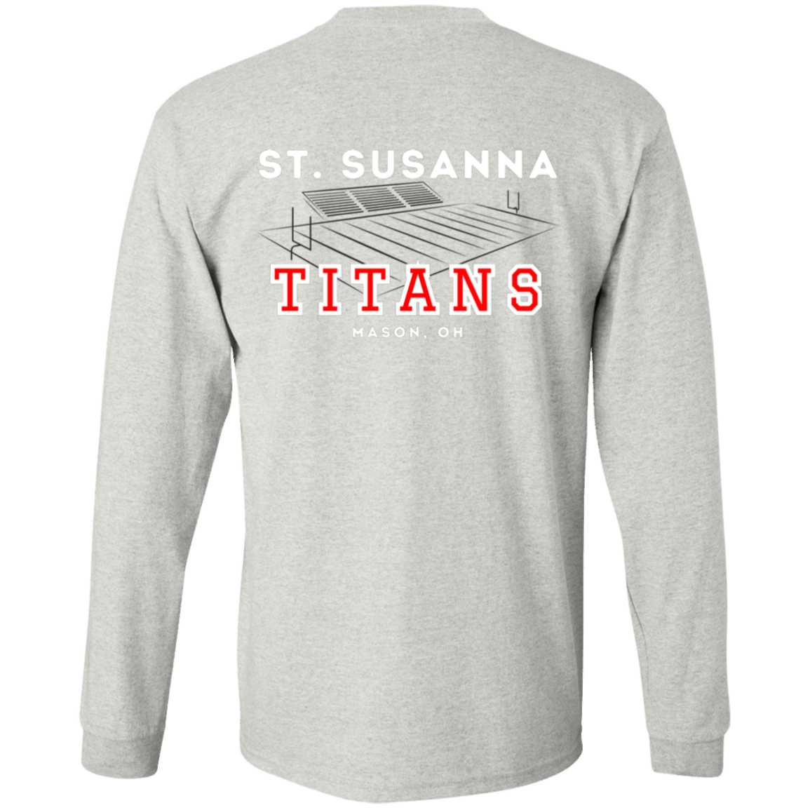 St. Susanna Titans Football Unisex LS T-Shirt