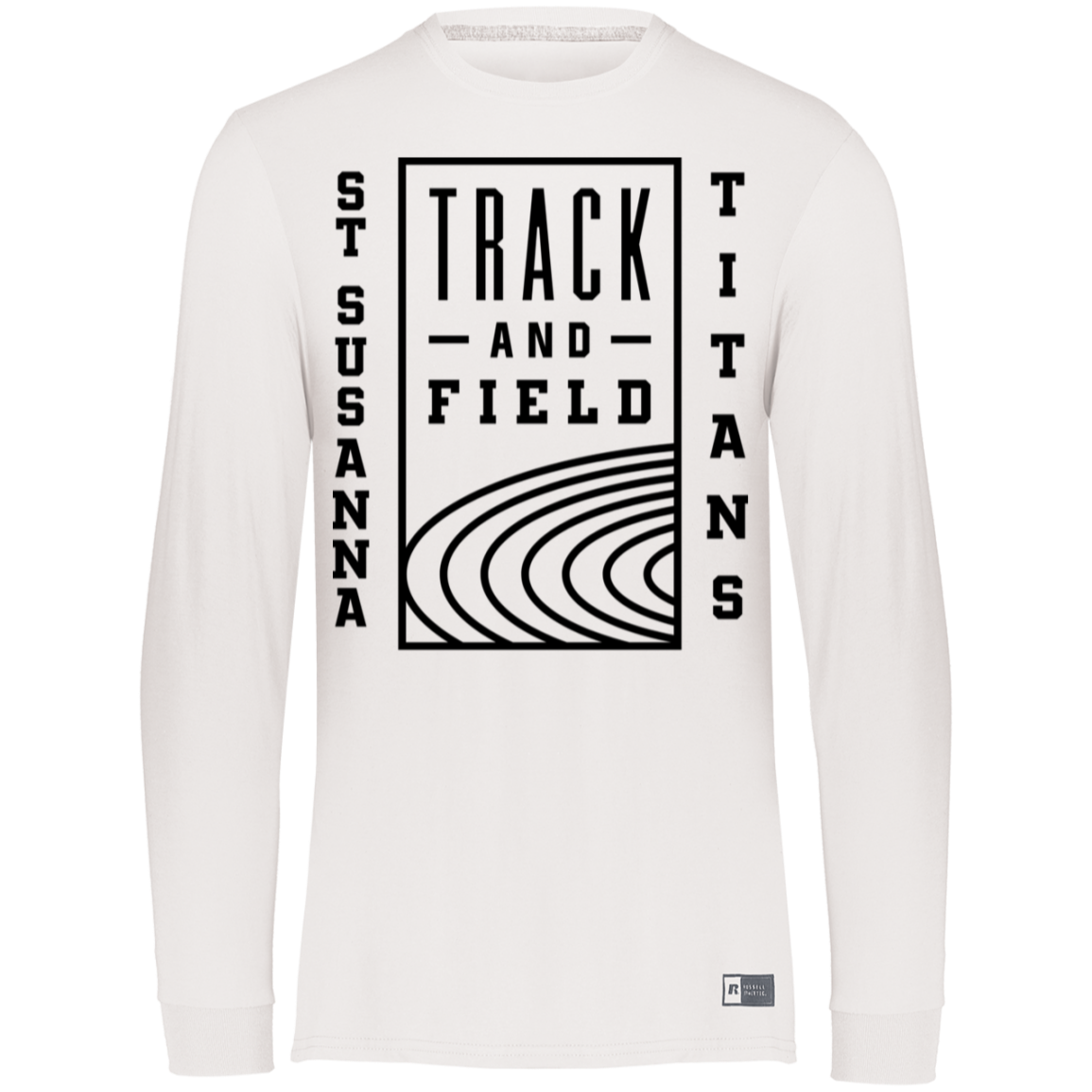 St. Susanna Track and Field Essential Dri-Power Long Sleeve Tee