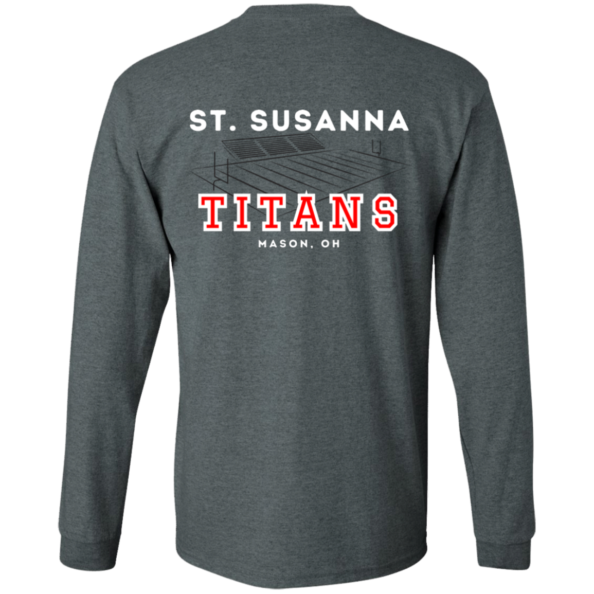 St. Susanna Titans Football Unisex LS T-Shirt