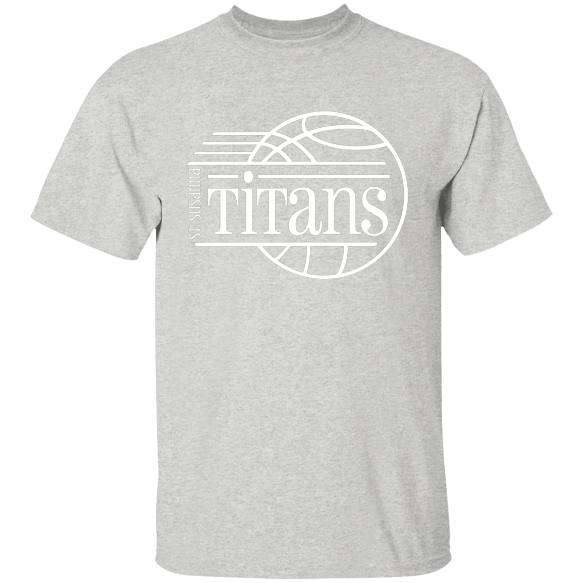 St. Susanna Titans Basketball Motion Youth 100% Cotton T-Shirt