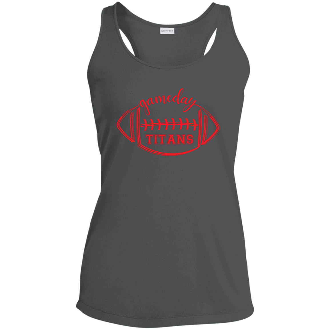 Gameday Titans Football Ladies' Performance Racerback Tank