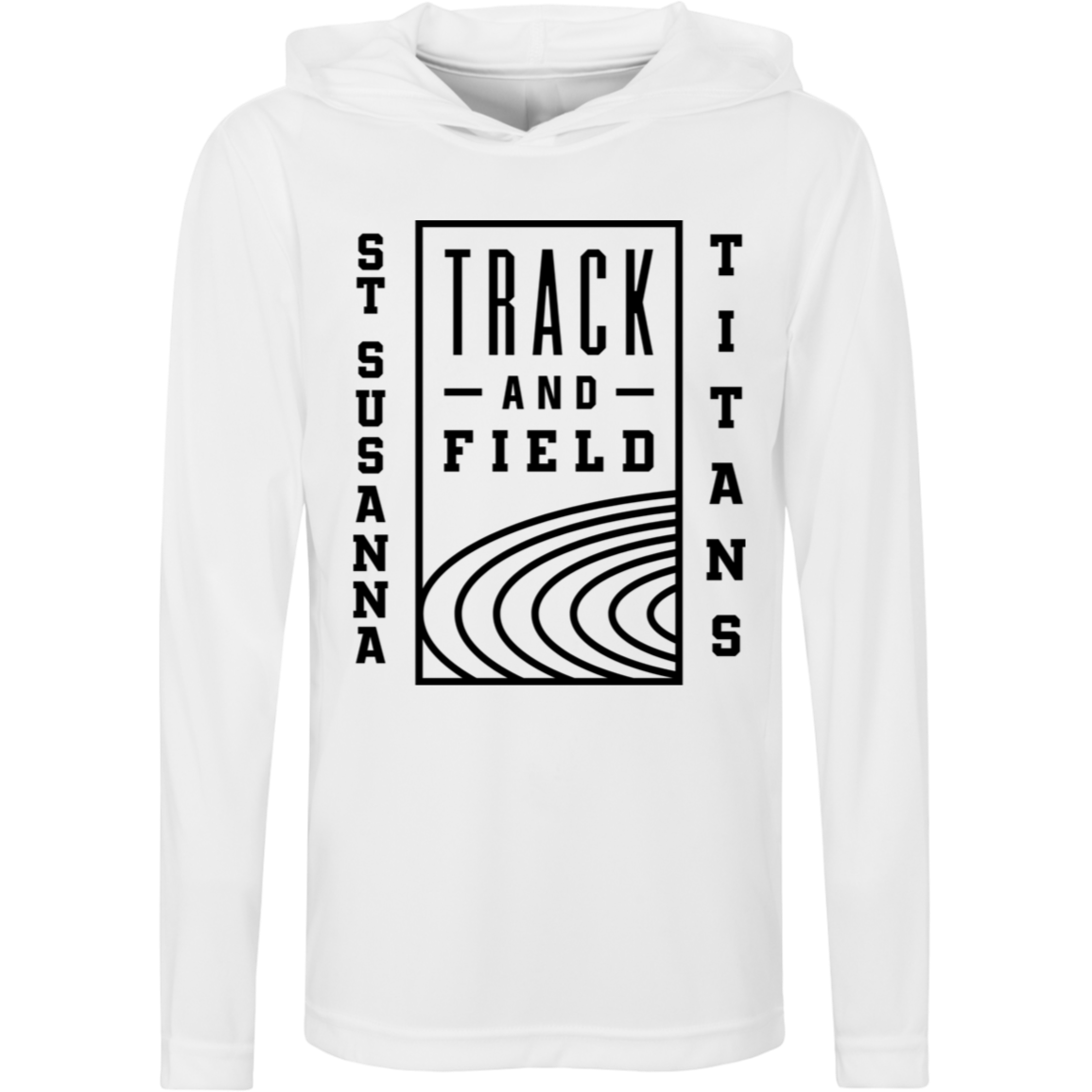 St. Susanna Titans Track & Field Youth Hooded Tee
