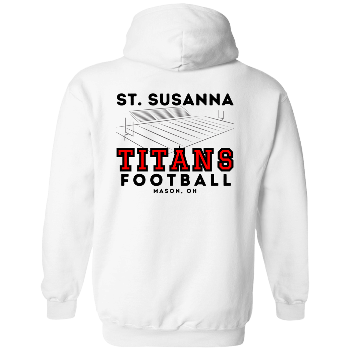 St. Susanna Titans Football Unisex Pullover Hoodie