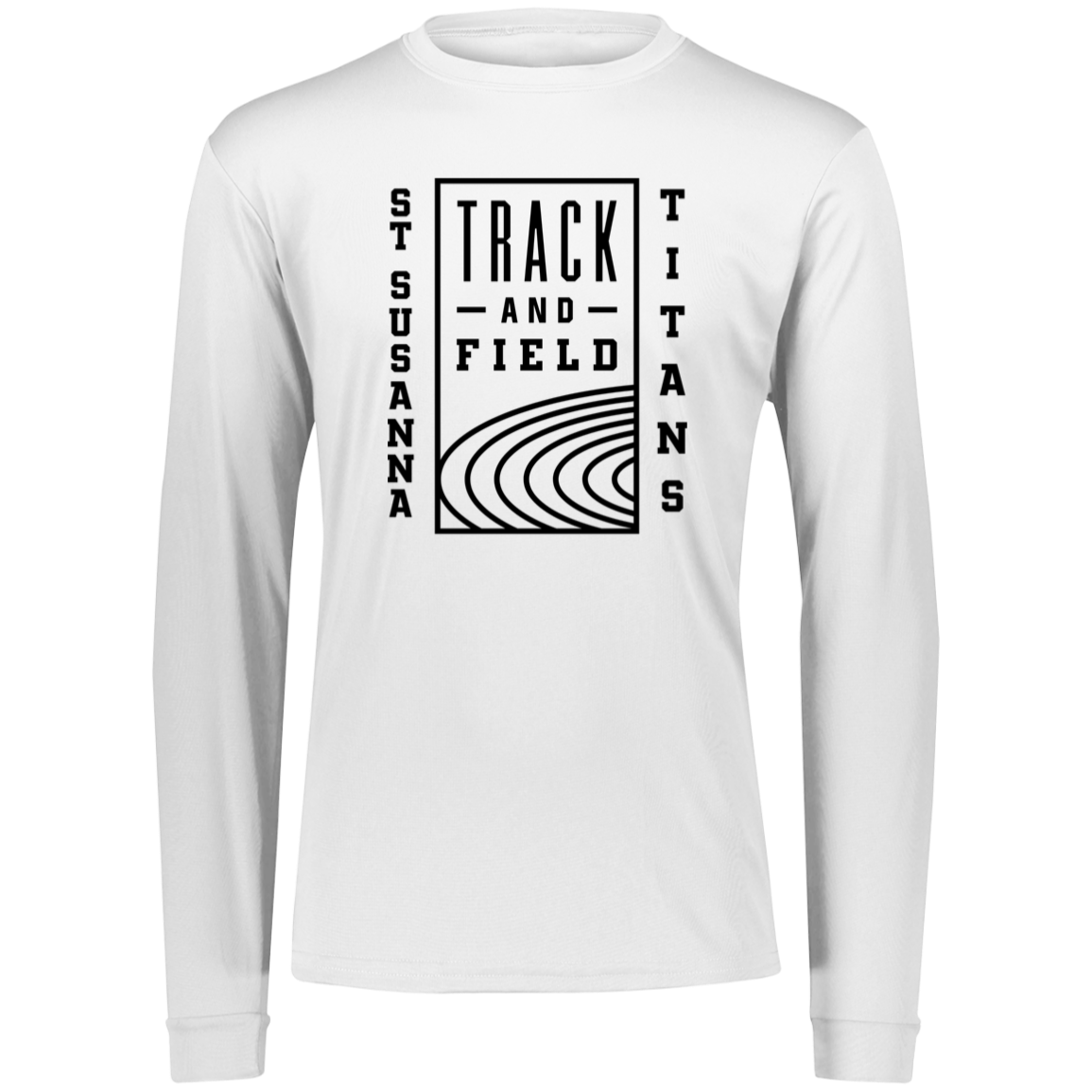 St. Susanna Track and Field Youth Moisture-Wicking Long Sleeve Tee
