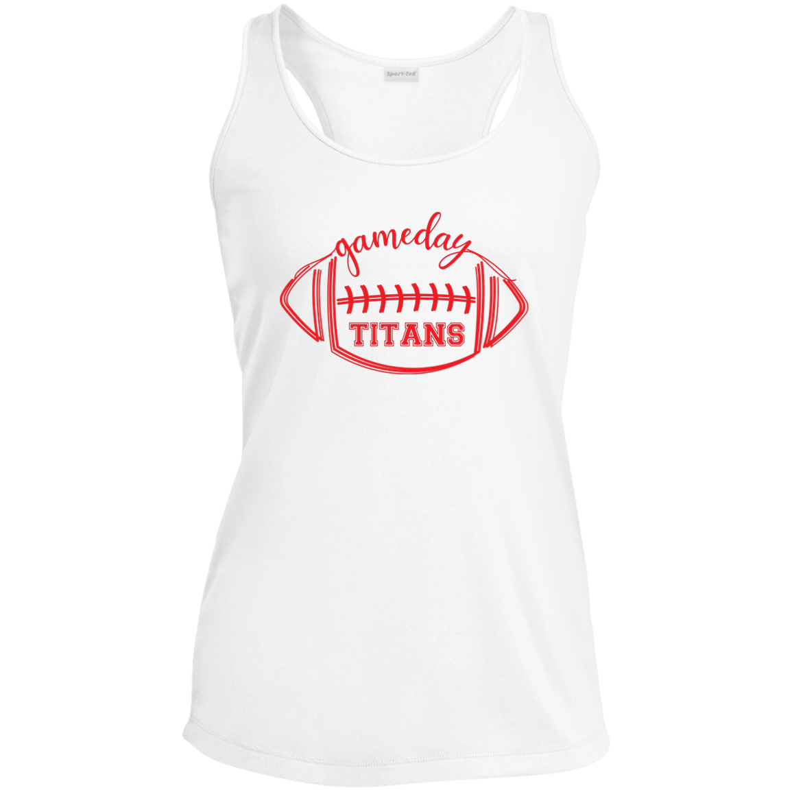 Gameday Titans Football Ladies' Performance Racerback Tank