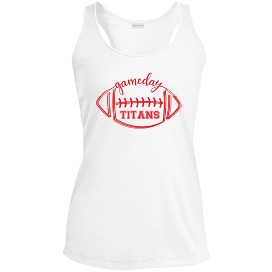 Gameday Titans Football Ladies' Performance Racerback Tank