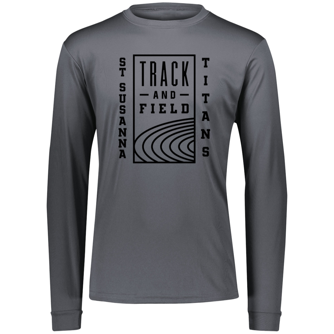 St. Susanna Track and Field Youth Moisture-Wicking Long Sleeve Tee