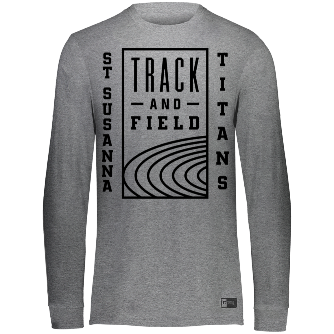 St. Susanna Track and Field Essential Dri-Power Long Sleeve Tee