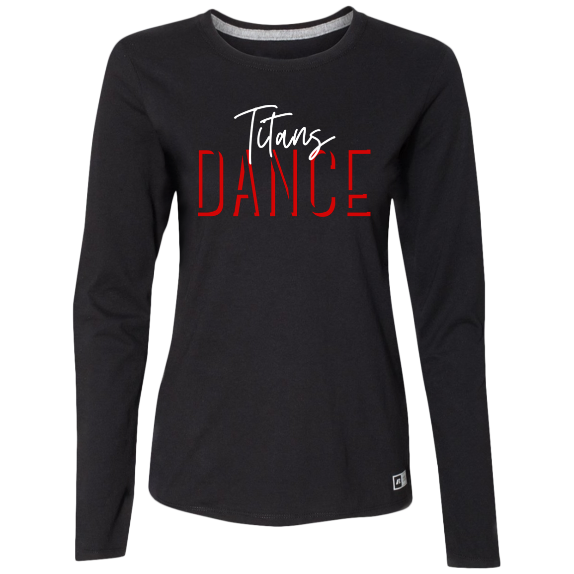Titans Dance Script Ladies’ Essential Dri-Power Long Sleeve Tee