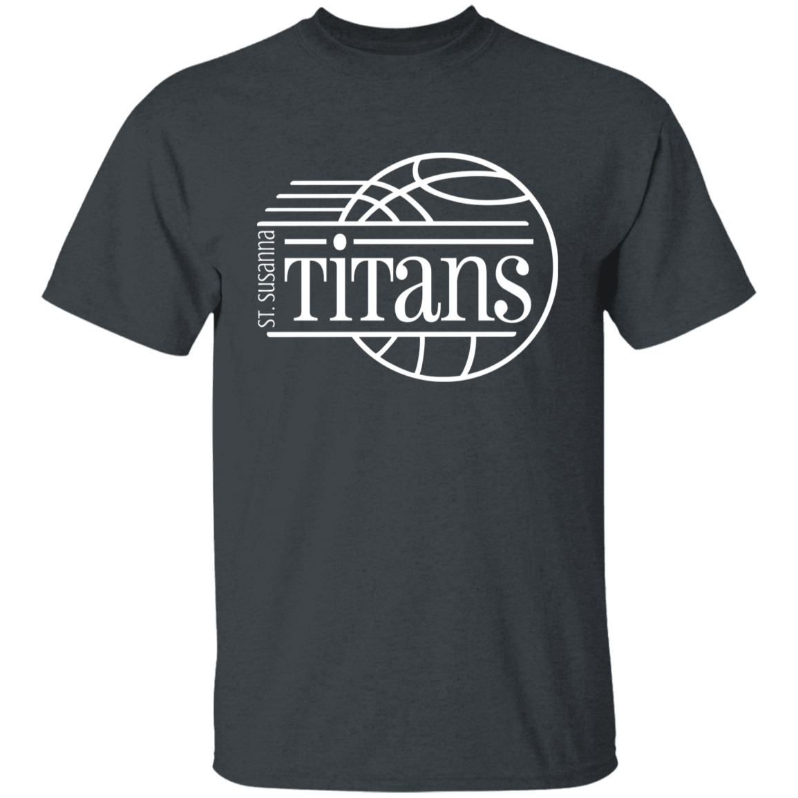 St. Susanna Titans Basketball Motion Youth 100% Cotton T-Shirt