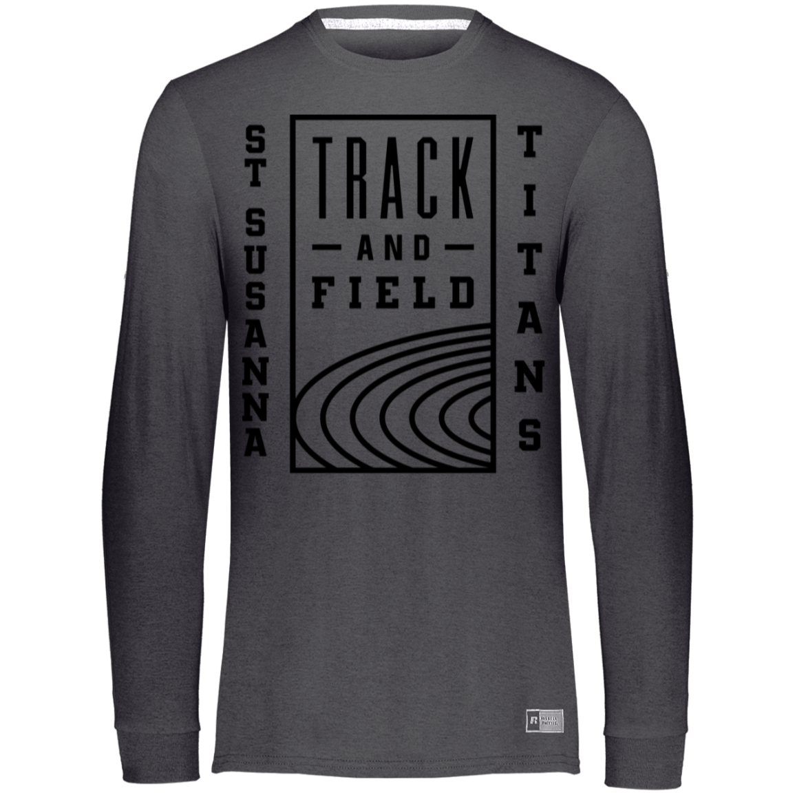 St. Susanna Track and Field Essential Dri-Power Long Sleeve Tee