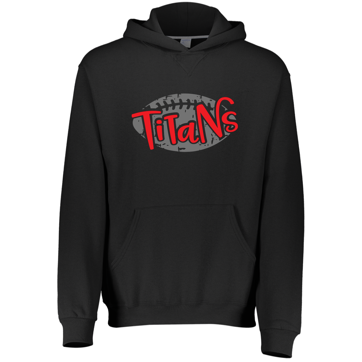 Atlanta Falcons Youth Double Logo Pullover Hoodie - Red