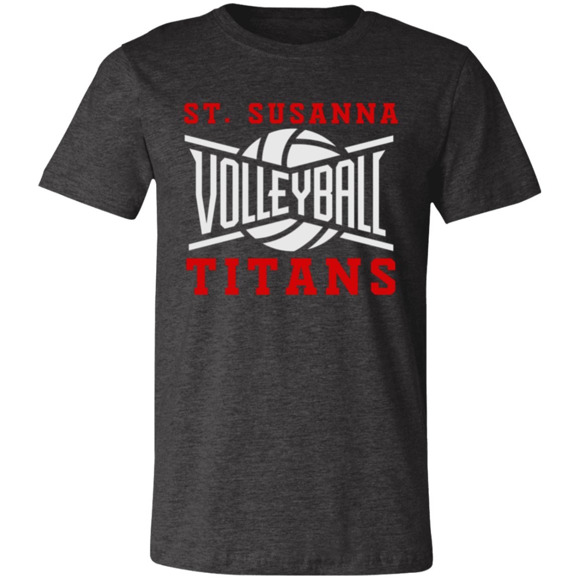 St. Susanna Titans Volleyball Unisex Jersey Short-Sleeve T-Shirt