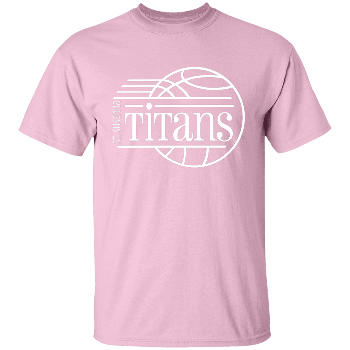 St. Susanna Titans Basketball Motion Youth 100% Cotton T-Shirt