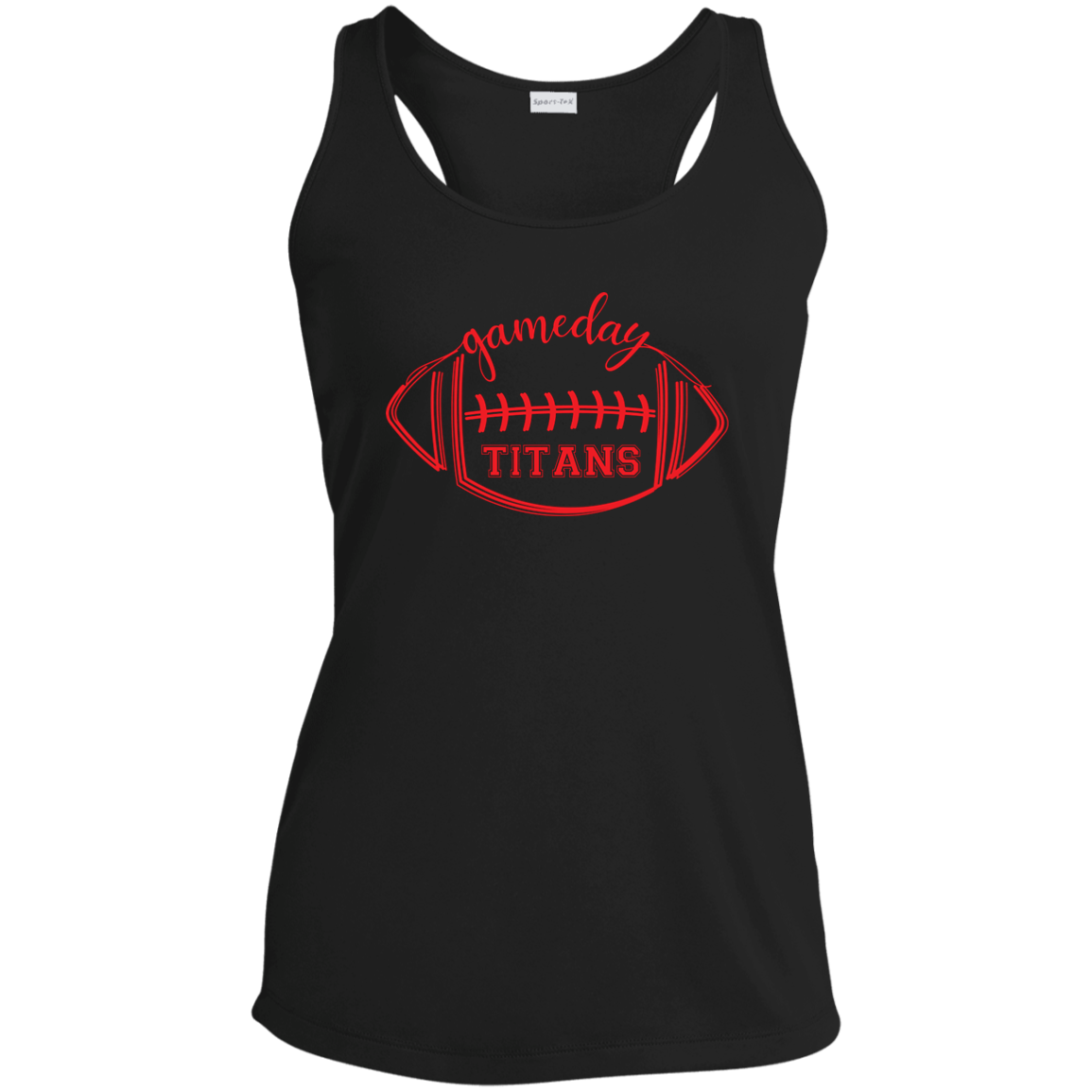 Gameday Titans Football Ladies' Performance Racerback Tank
