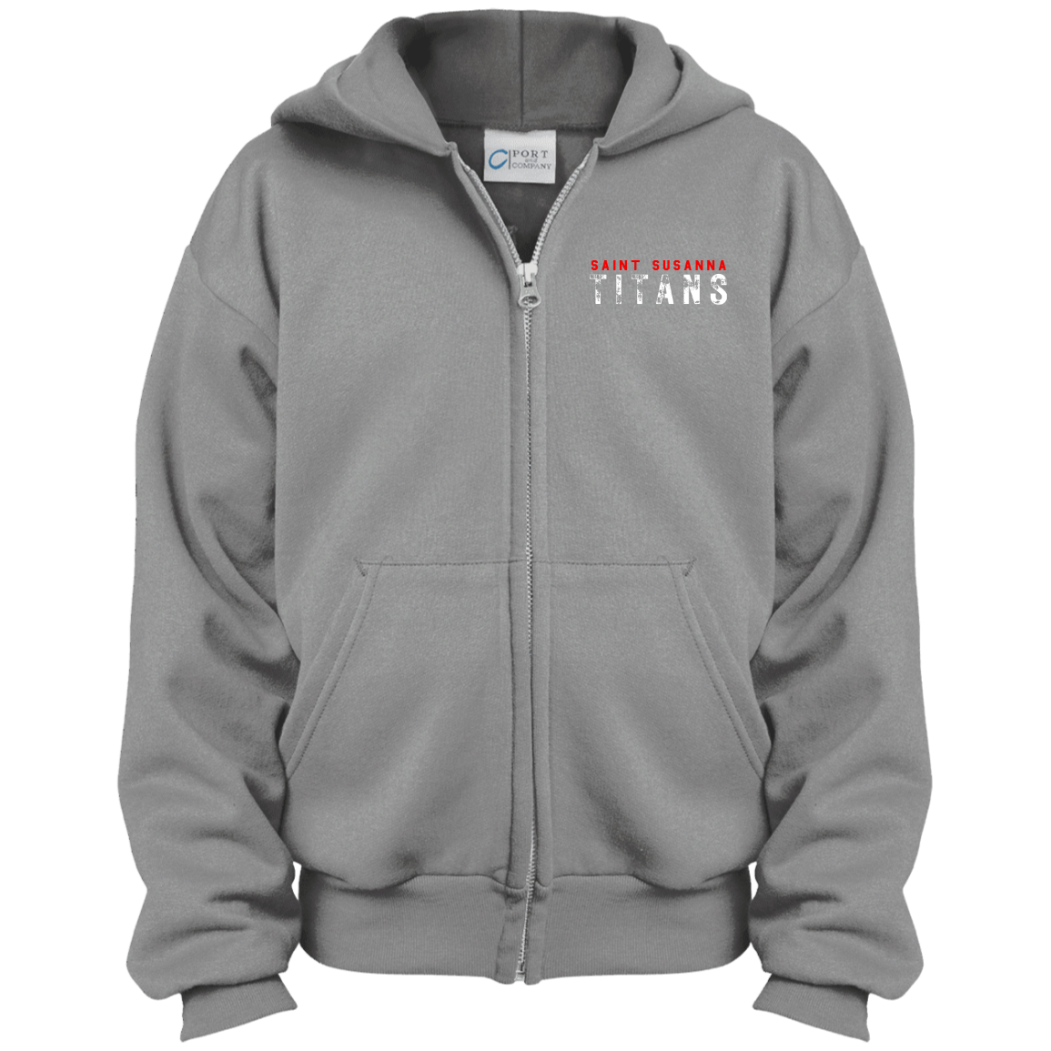 Saint Susanna Titans Youth Full Zip Hoodie