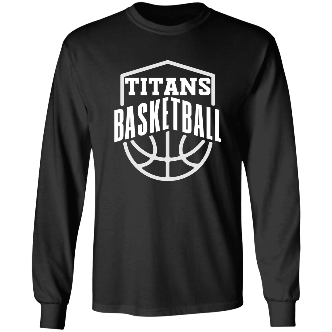 Titans BOLD Basketball Ultra Cotton Long Sleeve T-Shirt