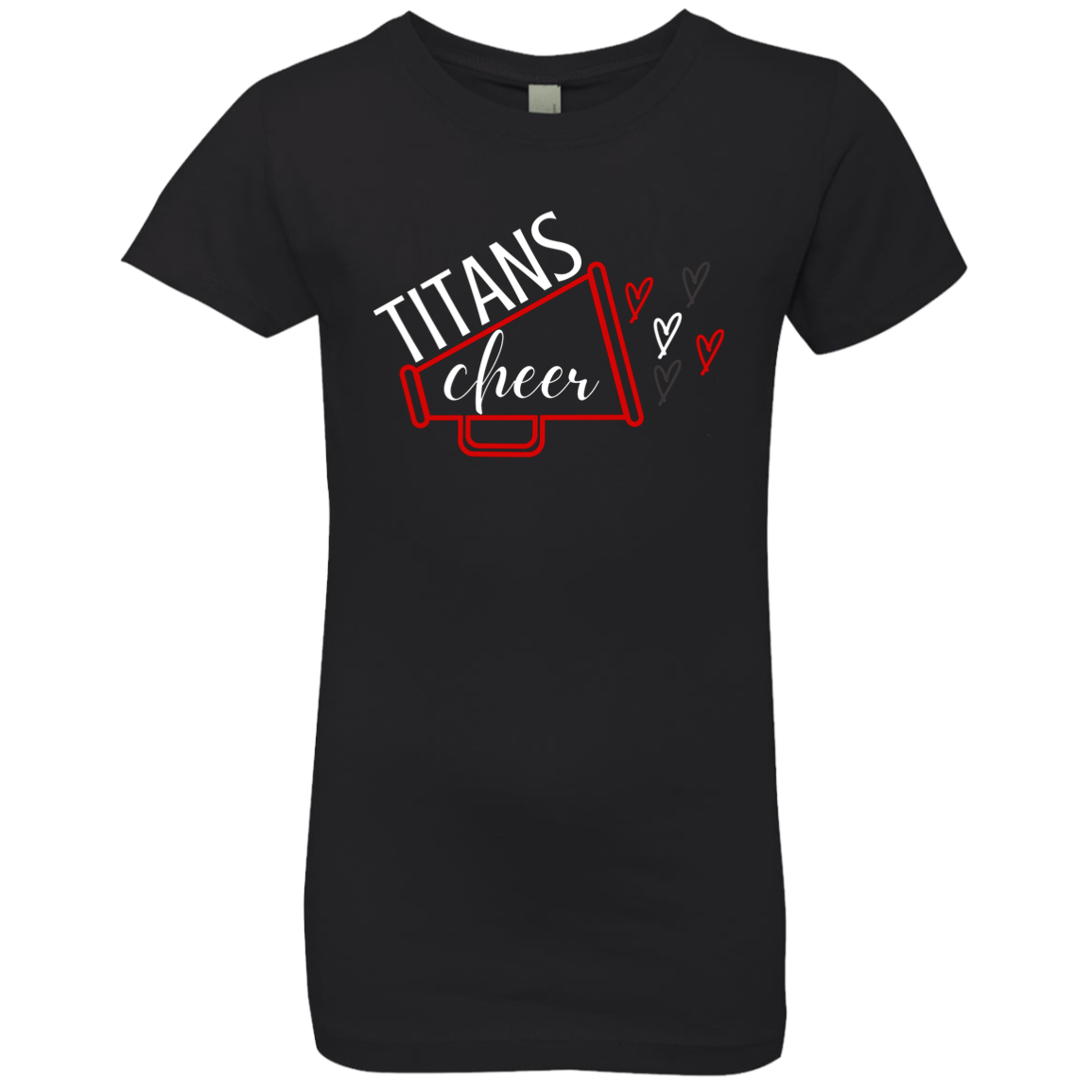 TITANS Cheer Hearts Girls T-Shirt – We Have Spirit