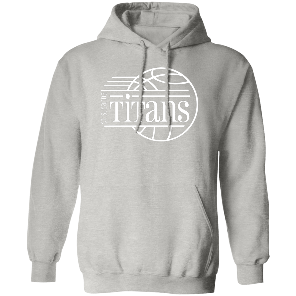 St. Susanna Titans Basketball Pullover Hoodie