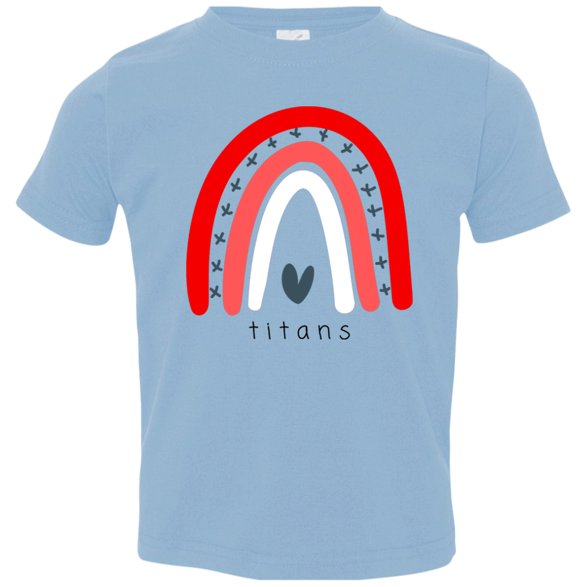 Titan Toddler Rainbow Jersey T-Shirt