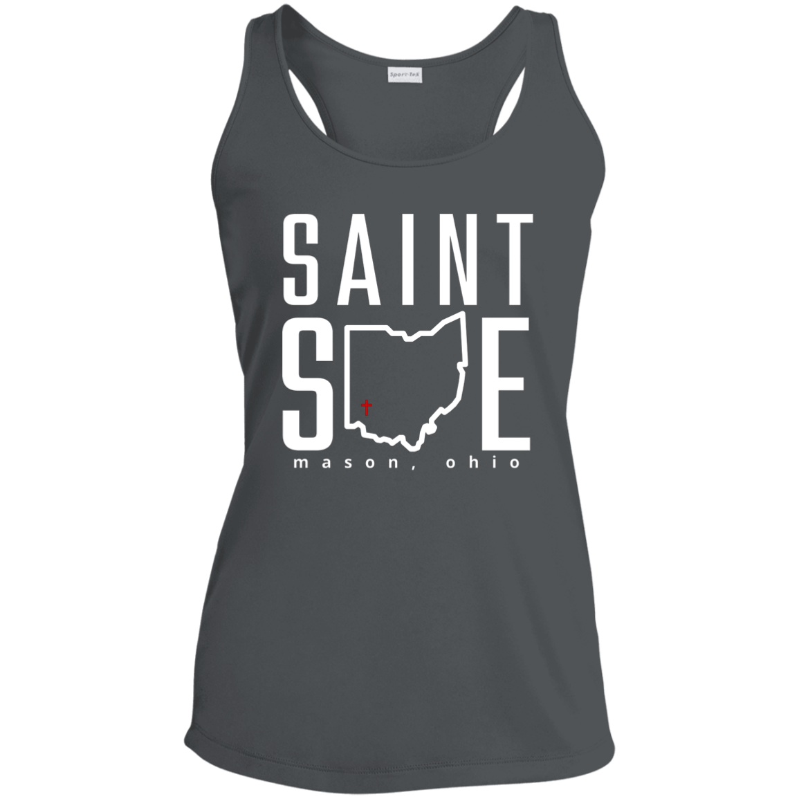 Saint Sue Ohio Ladies' Performance Racerback Tank