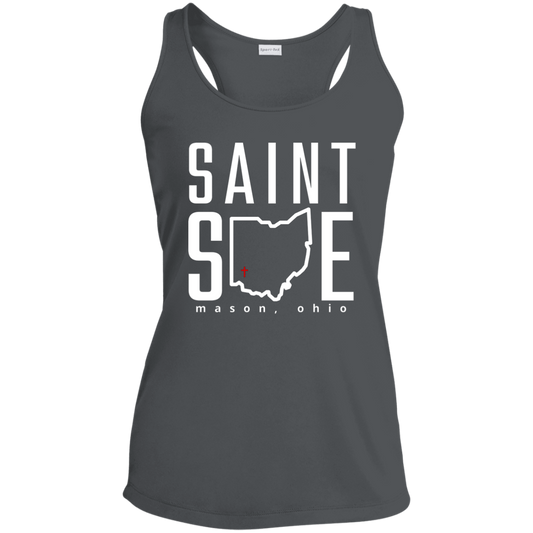 Saint Sue Ohio Ladies' Performance Racerback Tank