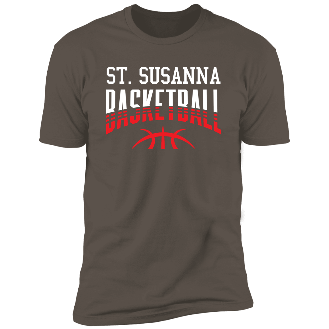St. Susanna Basketball Fade Premium Short Sleeve T-Shirt