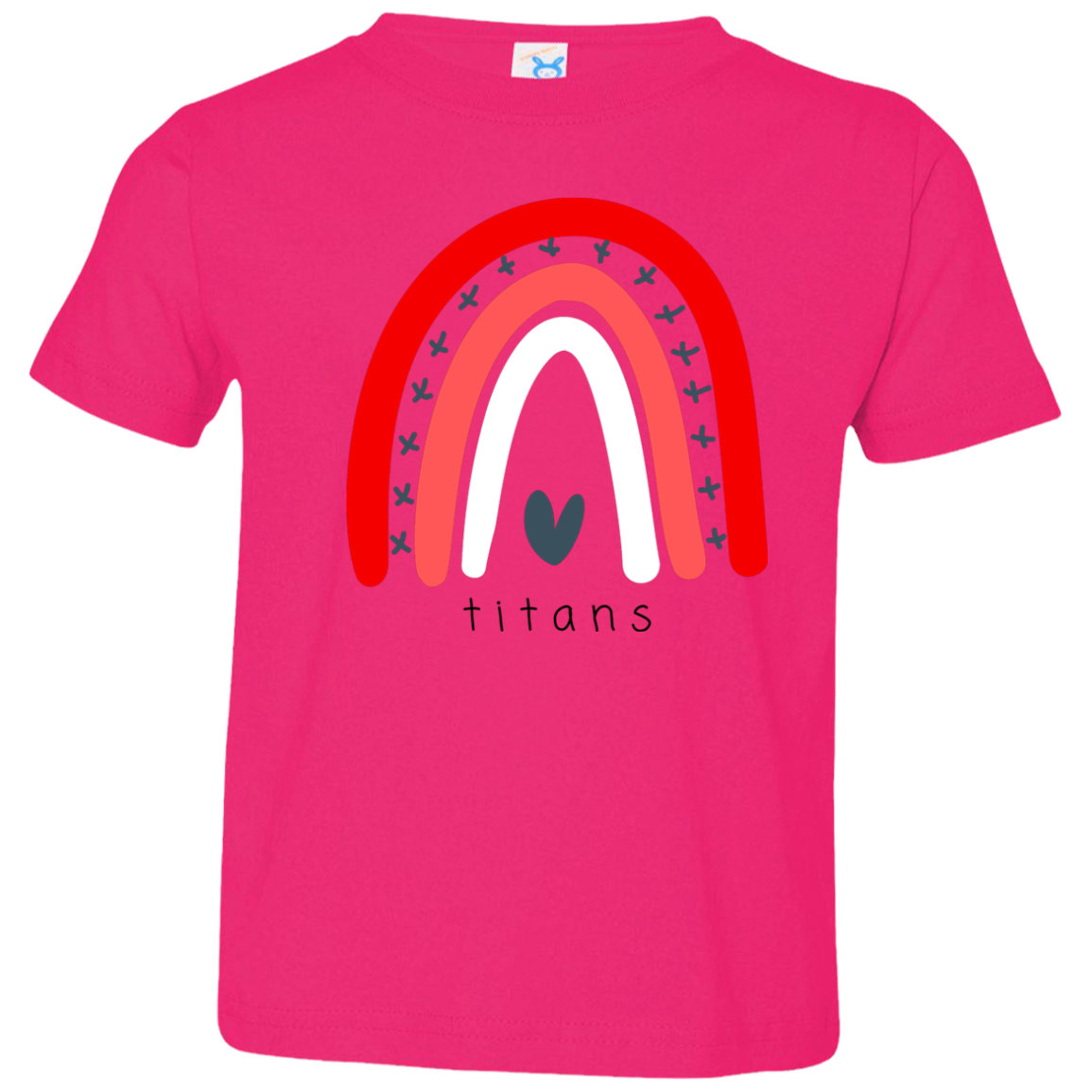 Titan Toddler Rainbow Jersey T-Shirt