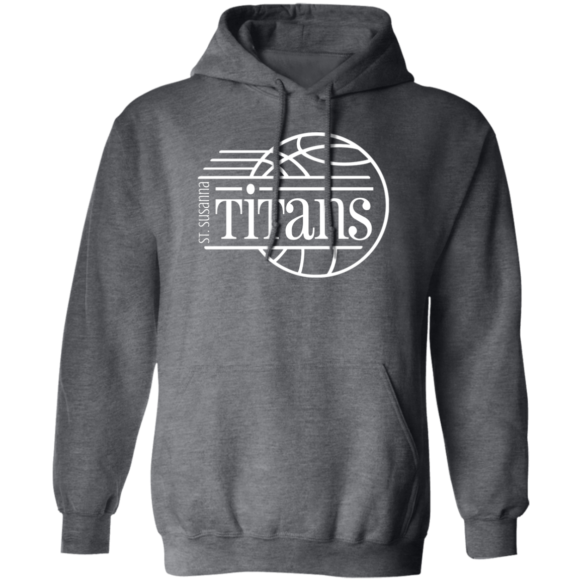 St. Susanna Titans Basketball Pullover Hoodie