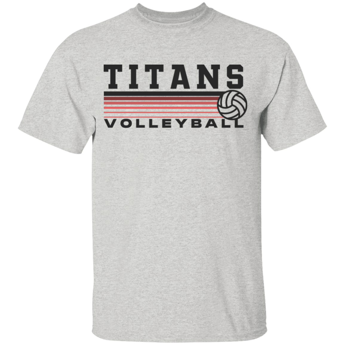 TITANS Volleyball Youth 100% Cotton T-Shirt