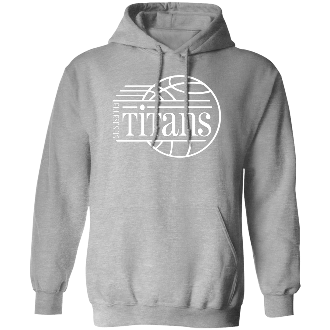 St. Susanna Titans Basketball Pullover Hoodie