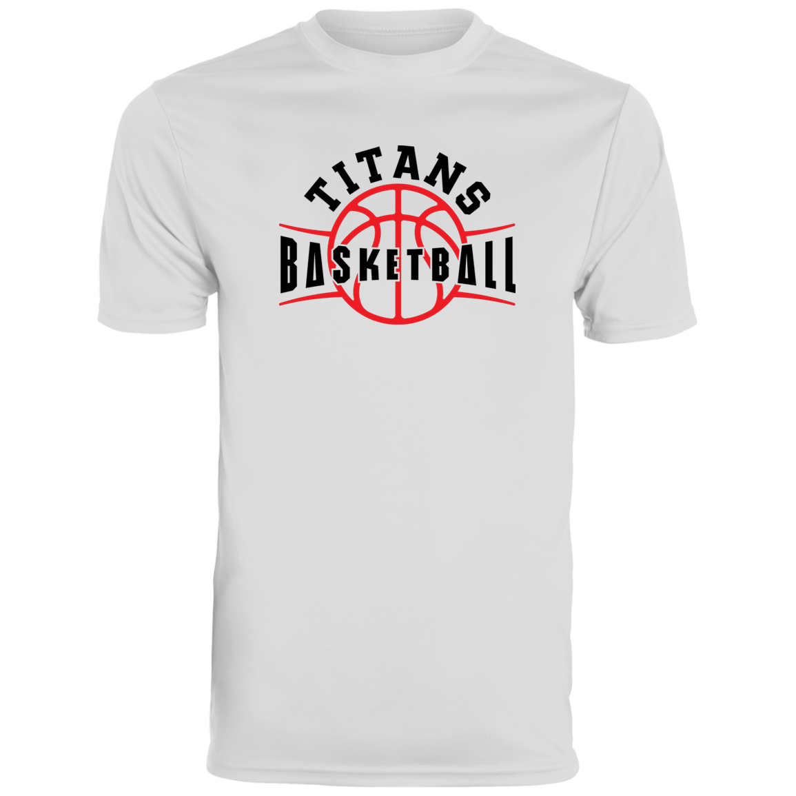 Titans Basketball Youth Moisture-Wicking Tee