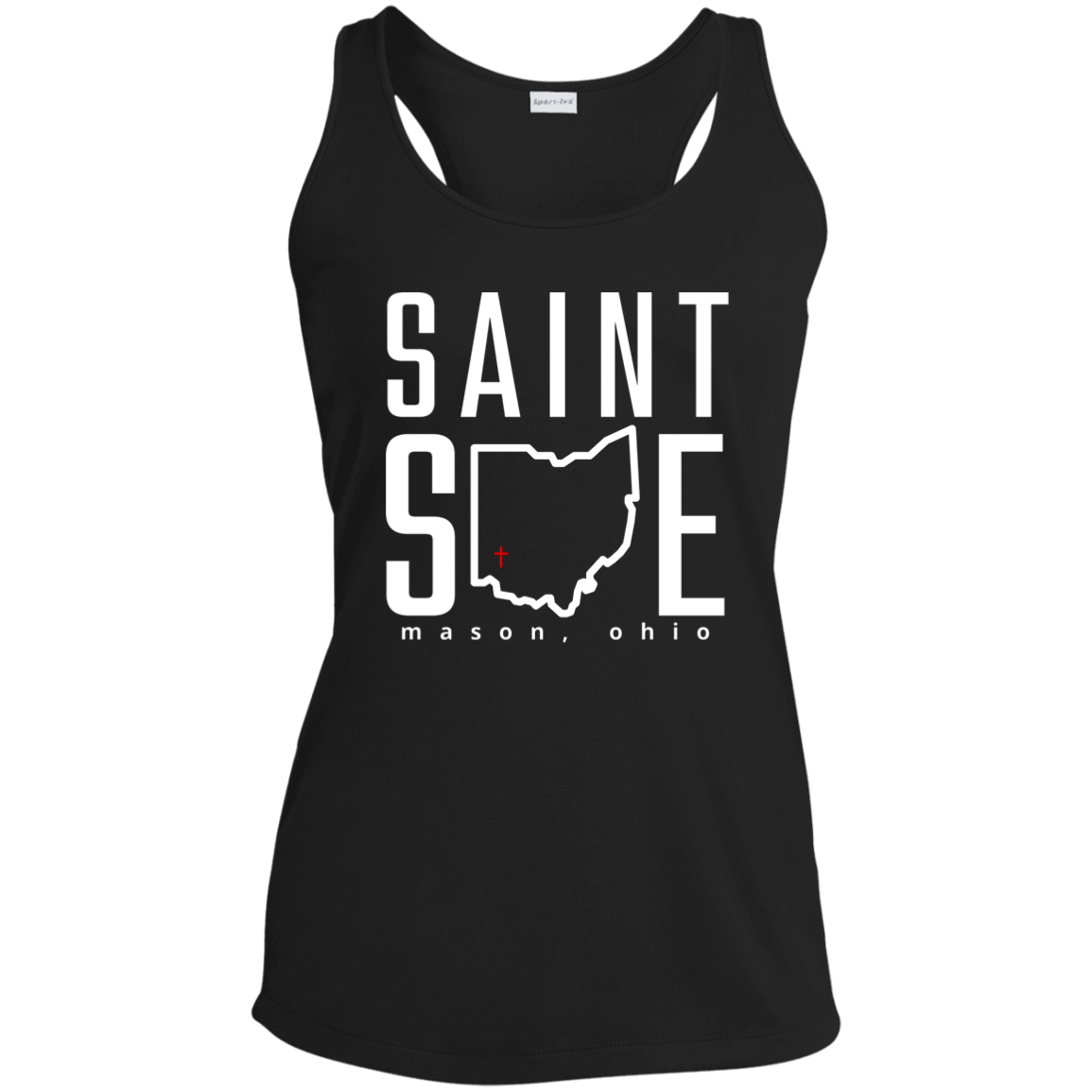 Saint Sue Ohio Ladies' Performance Racerback Tank