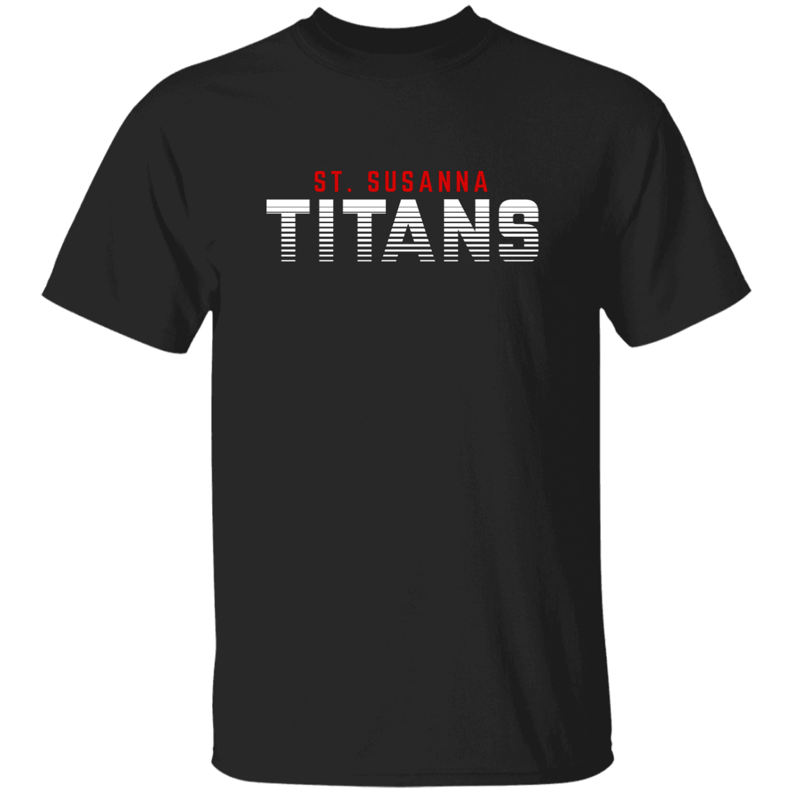 St. Susanna TITANS Fade Kids' T-Shirt (Dark Colors)