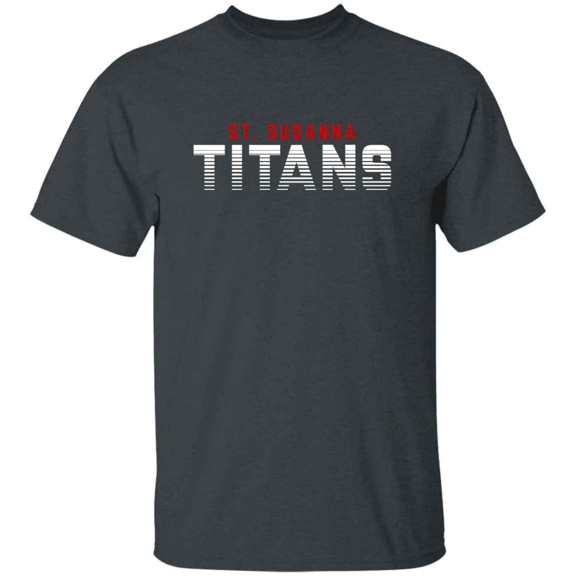 St. Susanna TITANS Fade Kids' T-Shirt (Dark Colors)