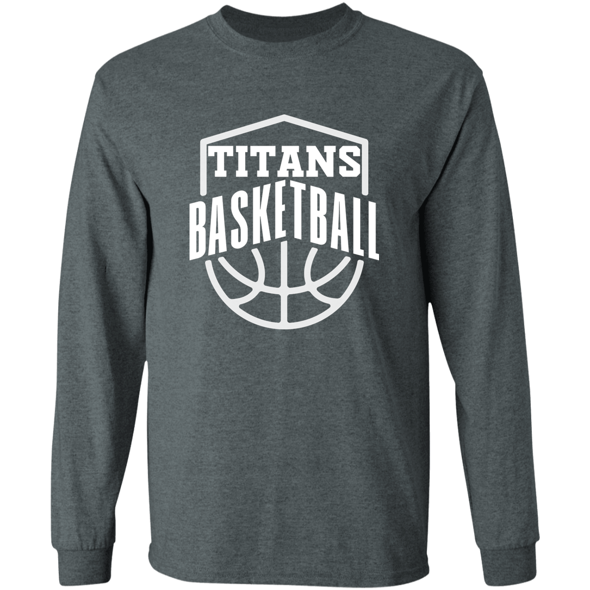 Titans BOLD Basketball Ultra Cotton Long Sleeve T-Shirt