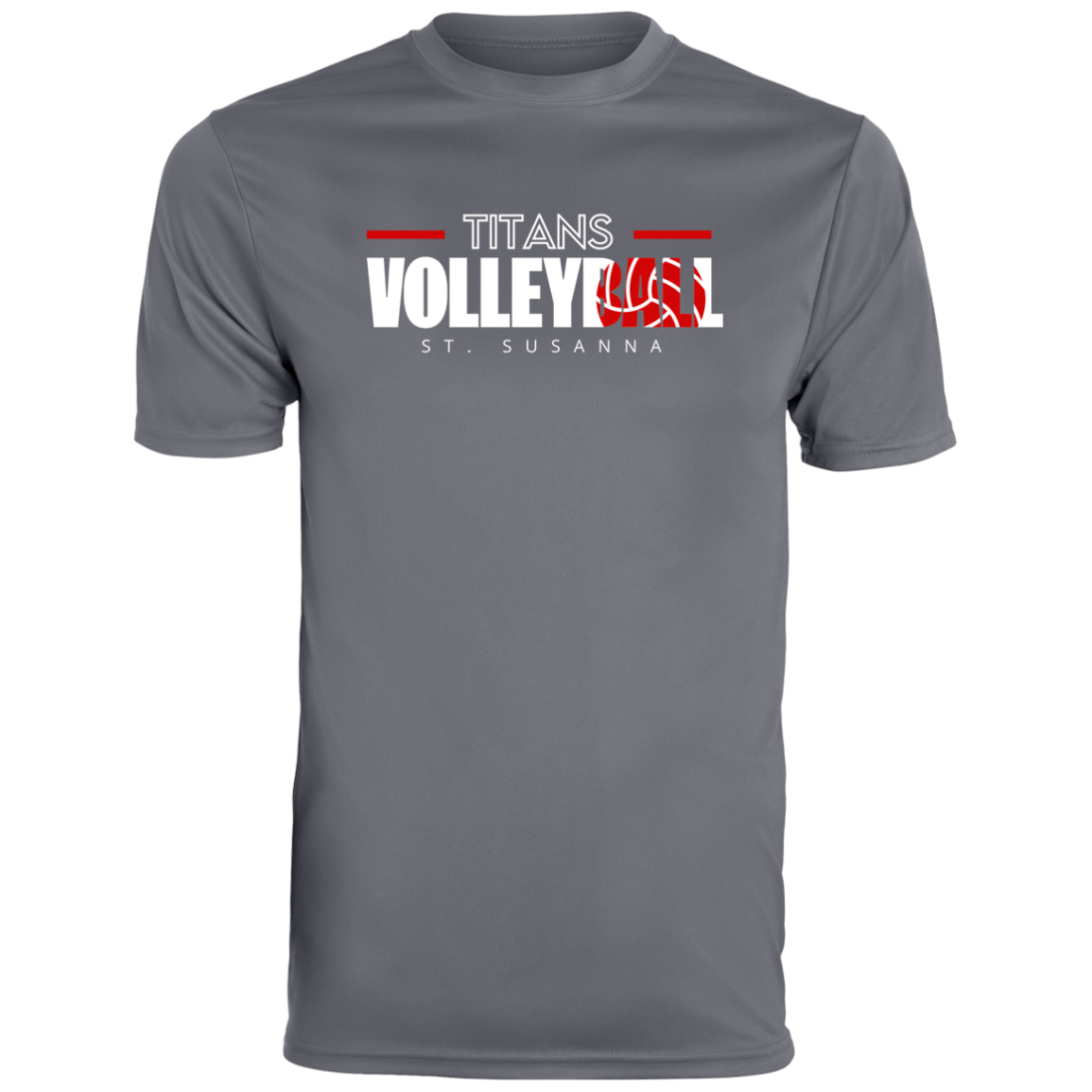 Titans Volleyball St. Susanna Men's Moisture-Wicking Tee