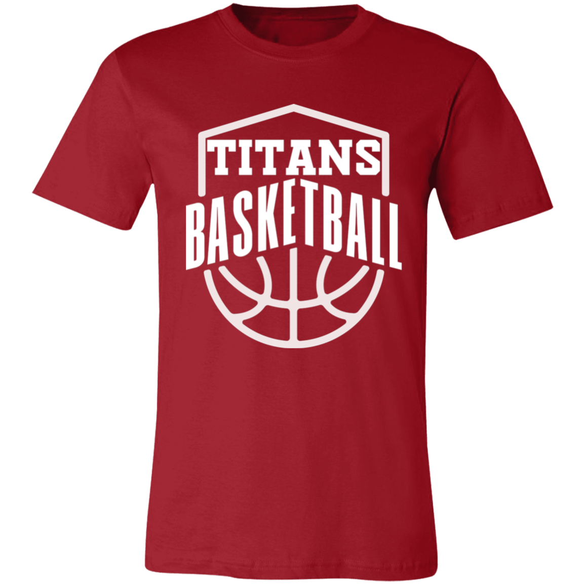 Titans BOLD Basketball Unisex Jersey Short-Sleeve T-Shirt