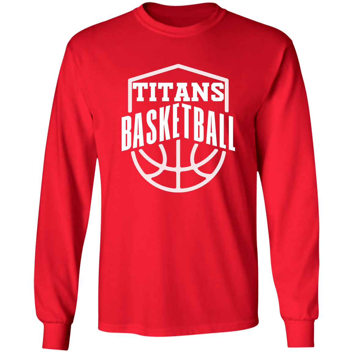 Titans BOLD Basketball Ultra Cotton Long Sleeve T-Shirt
