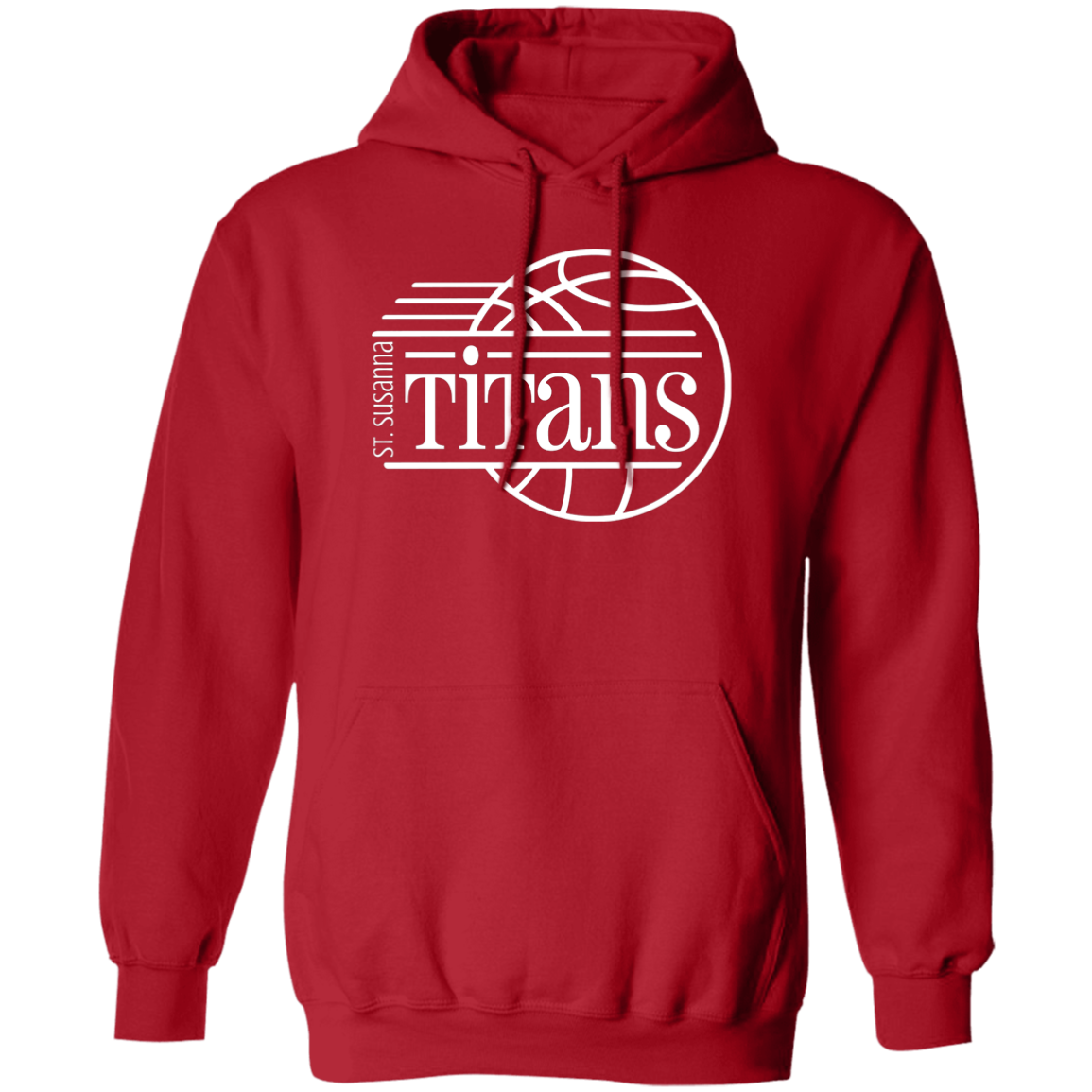 St. Susanna Titans Basketball Pullover Hoodie