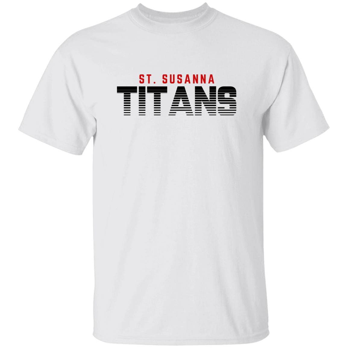 St. Susanna TITANS Fade Kids' T-Shirt (Light Colors)