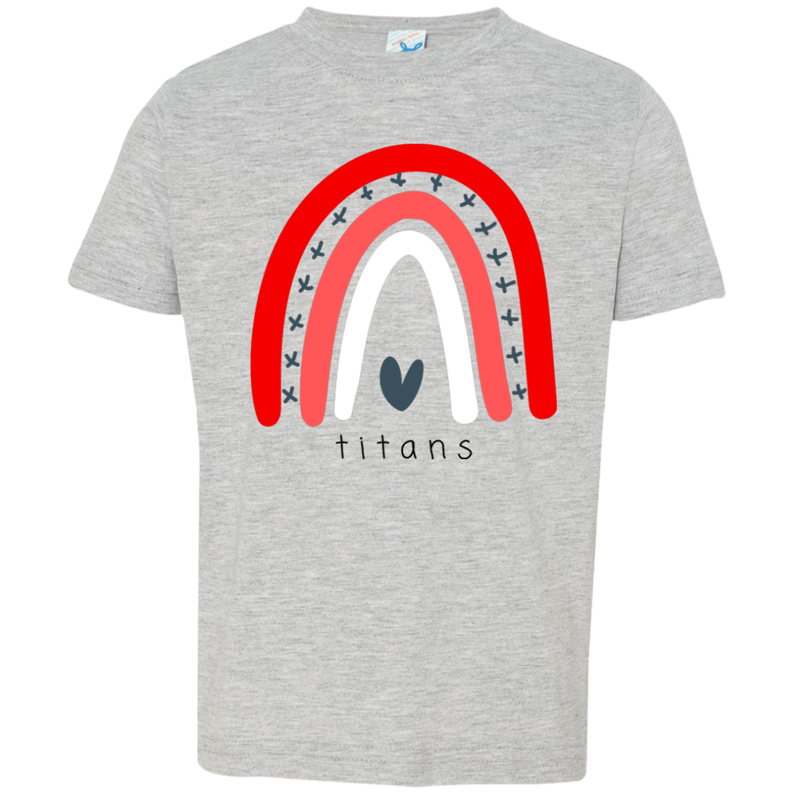 Titan Toddler Rainbow Jersey T-Shirt