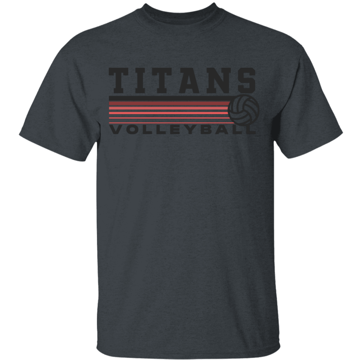 TITANS Volleyball Youth 100% Cotton T-Shirt