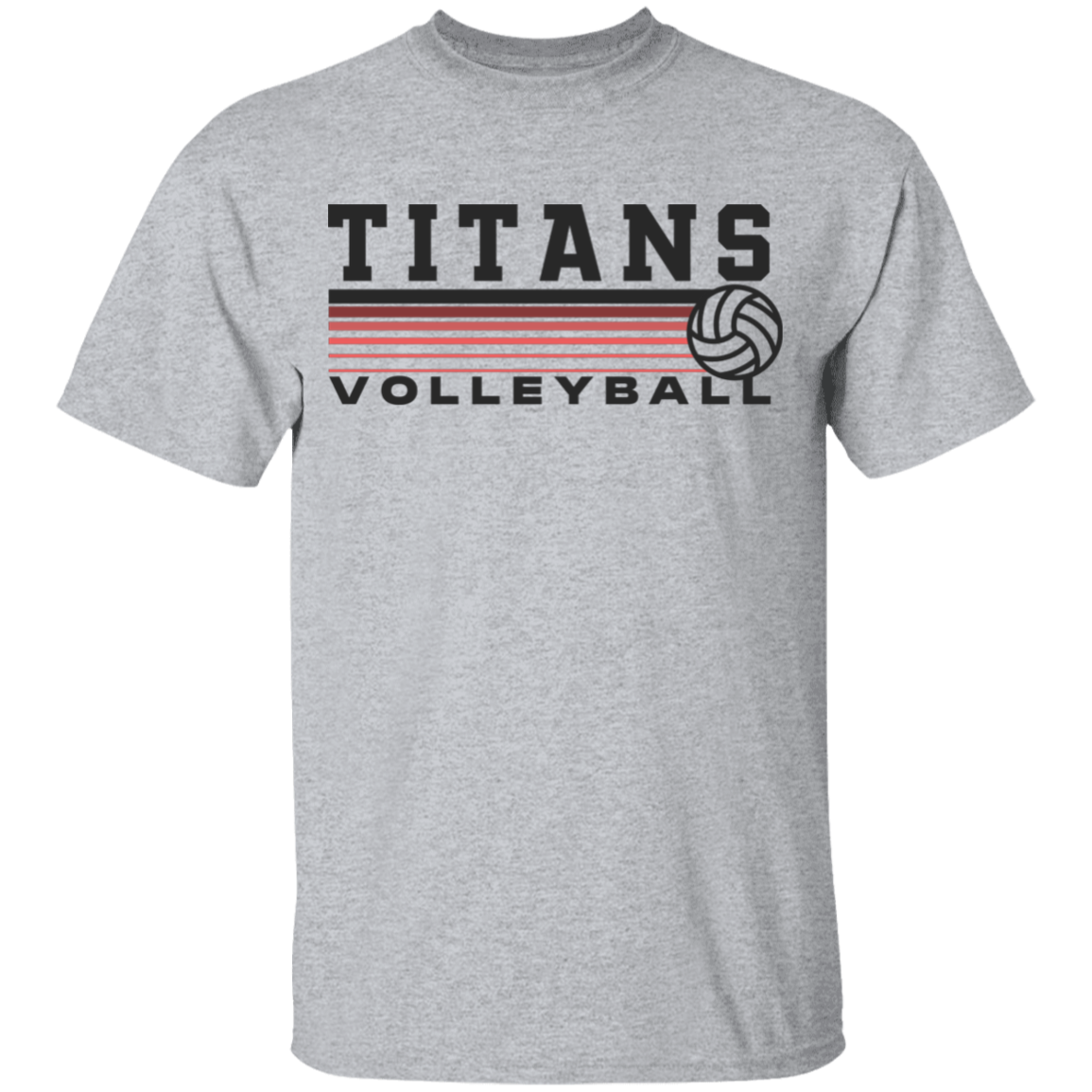 TITANS Volleyball Youth 100% Cotton T-Shirt