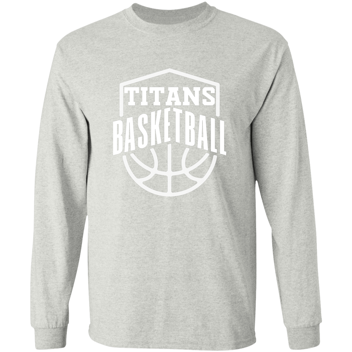 Titans BOLD Basketball Ultra Cotton Long Sleeve T-Shirt