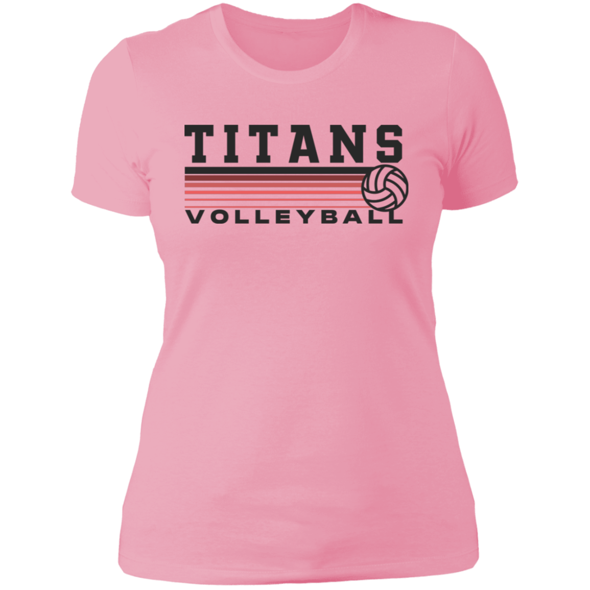 TITANS Volleyball Ladies' Boyfriend T-Shirt