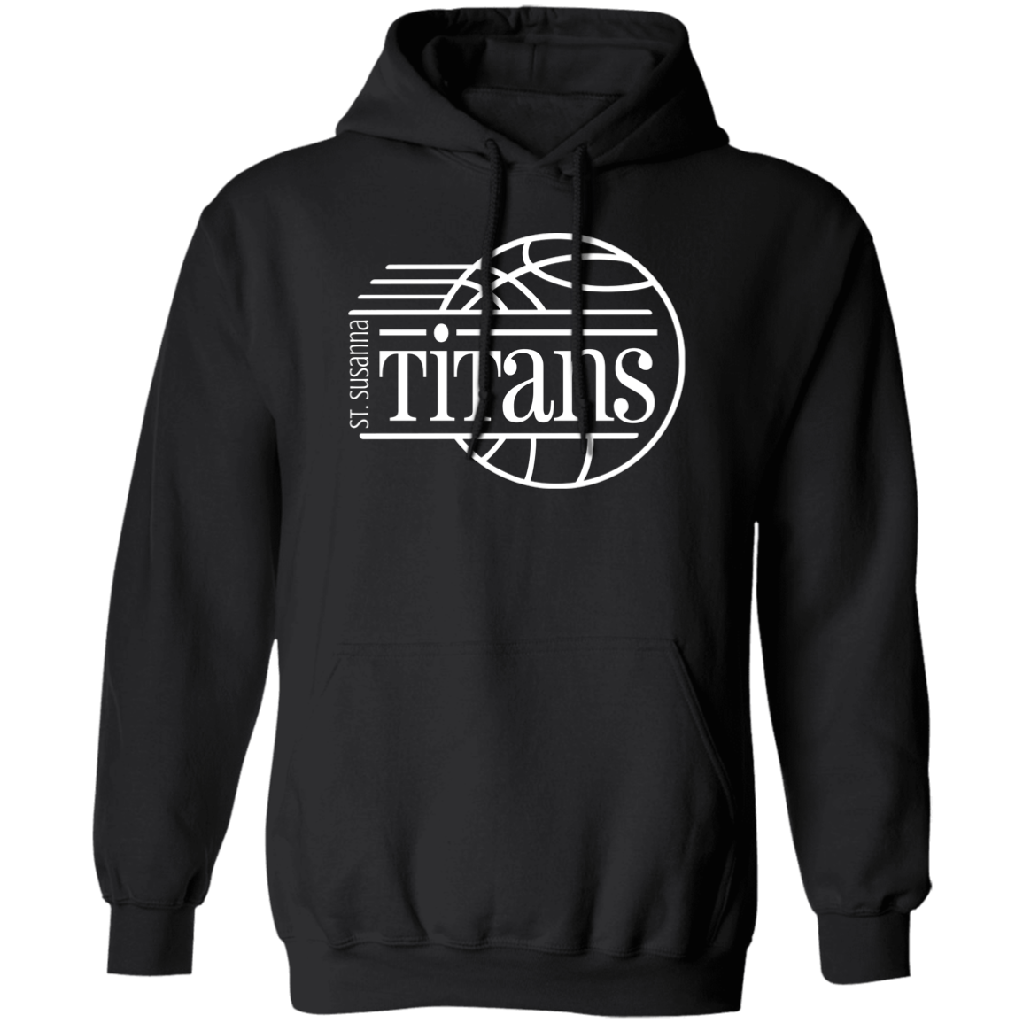 St. Susanna Titans Basketball Pullover Hoodie
