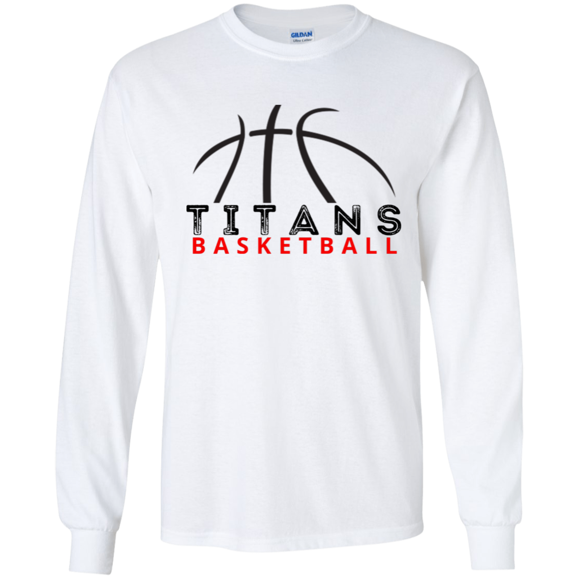 TITANS Basketball Kids' Long Sleeve T-Shirt