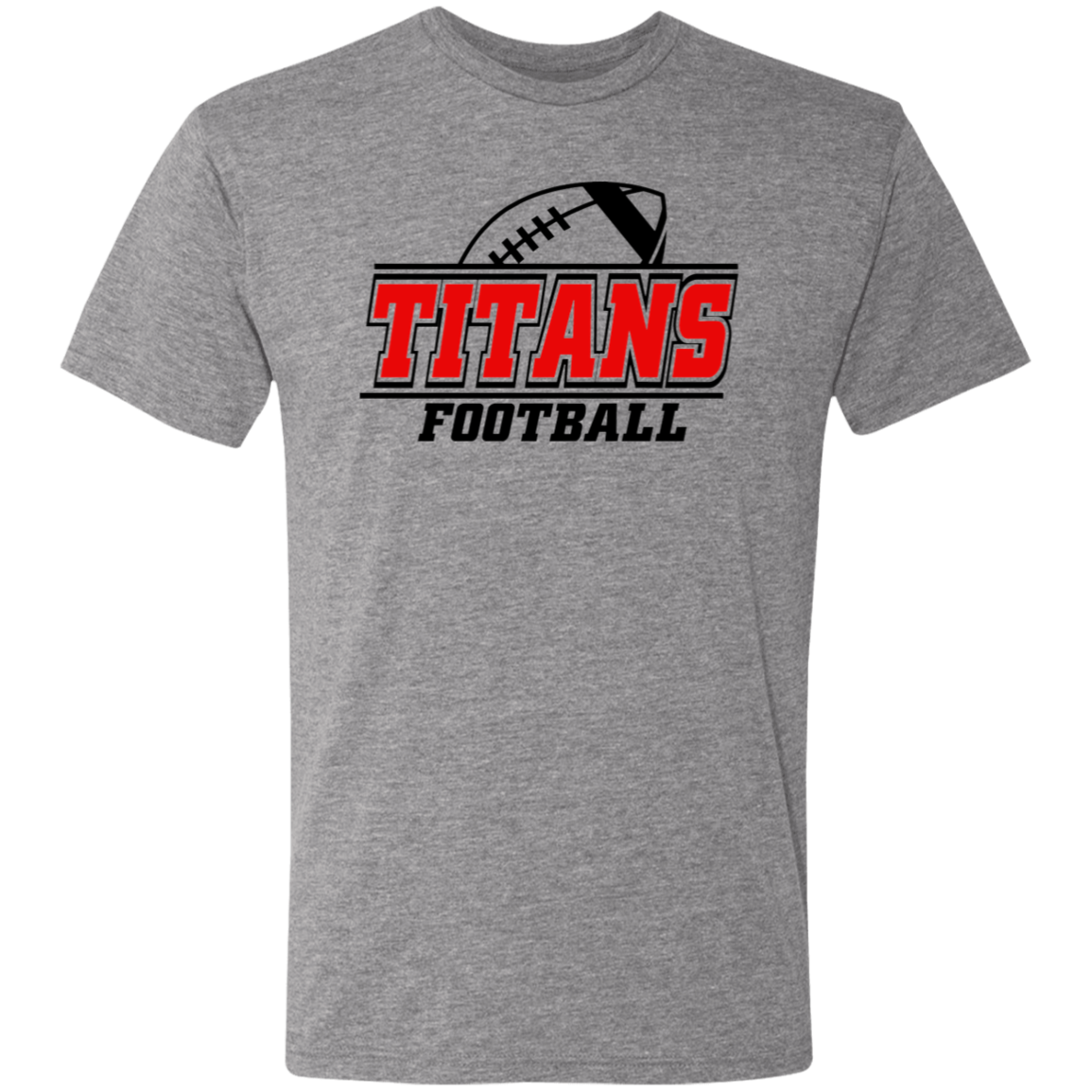 Titans Football Men's Triblend T-Shirt