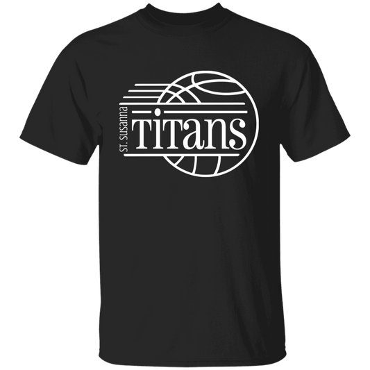 St. Susanna Titans Basketball Motion Youth  100% Cotton T-Shirt